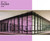 This image showcases a modern glass office building with a portion of its windows covered in Orchid window film. The Orchid tint creates a striking contrast, casting an appealing hue over the interior space on the left side, while the right side remains untinted and clear. The film enhances both aesthetics and functionality, offering reduced glare and a distinct visual appeal. Above the building image, there is a solid Orchid color block labeled "60” Wide Orchid 3640" indicating the film’s width and product code.