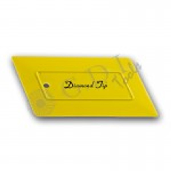 Yellow Diamond Tip (Hardest) (GT113YELLOW)
Designed to meet the challenge of hard-to-reach areas, with square edges and 20 degree angled corners on both sides. The raised area in the center gives you a secure, slip-resistant grip, even when wet. Made of a high heat-resistant material.