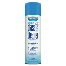 Sprayway Ammonia Free Glass Cleaner Aerosol Spray