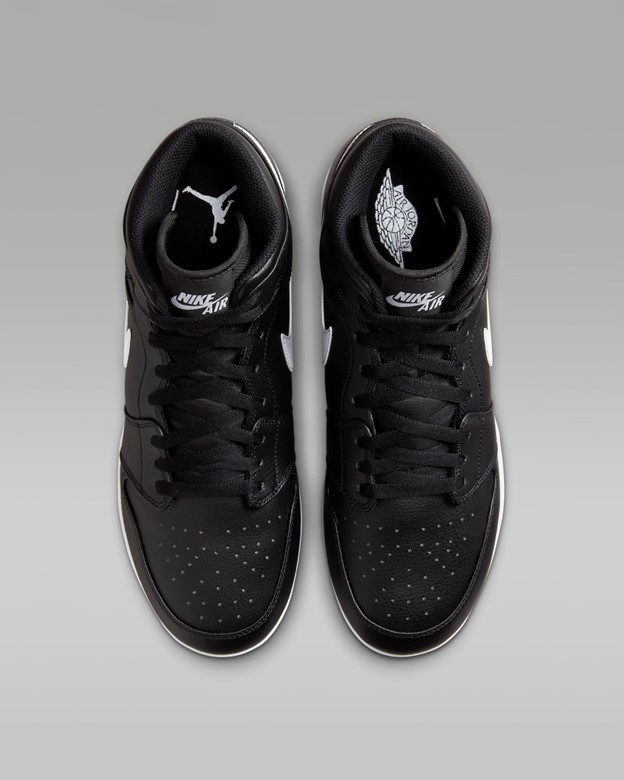 Jordan 1 Retro MCS Black/White Men's 15 Baseball Cleats (SRack B)