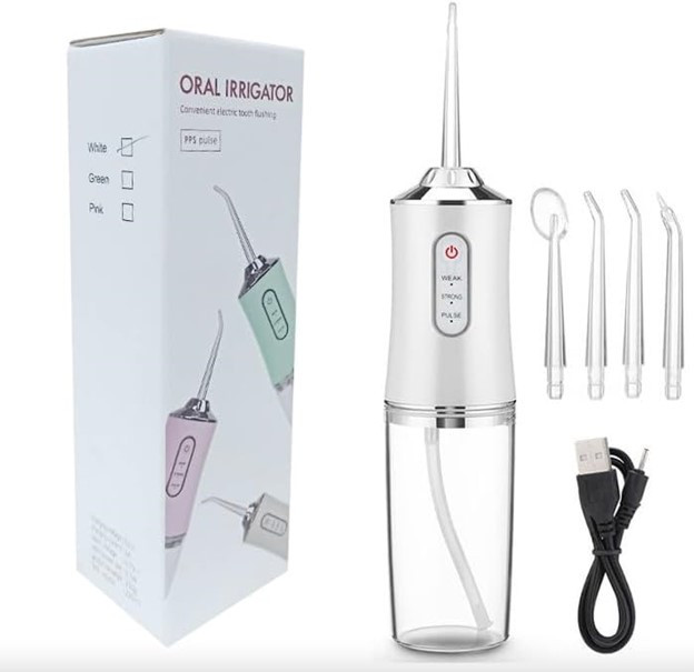 ETHME Rechargeable Portable Dental Flosser Water Jet Oral
