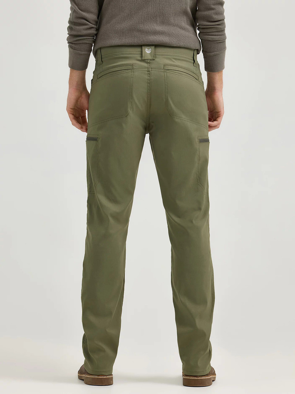 Wrangler Mens Performance Zip Cargo Pants Straight Fit - Size