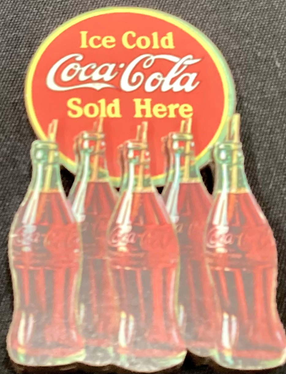 7PC 1990's Coca Cola Refrigerator Magnets (BK-2)