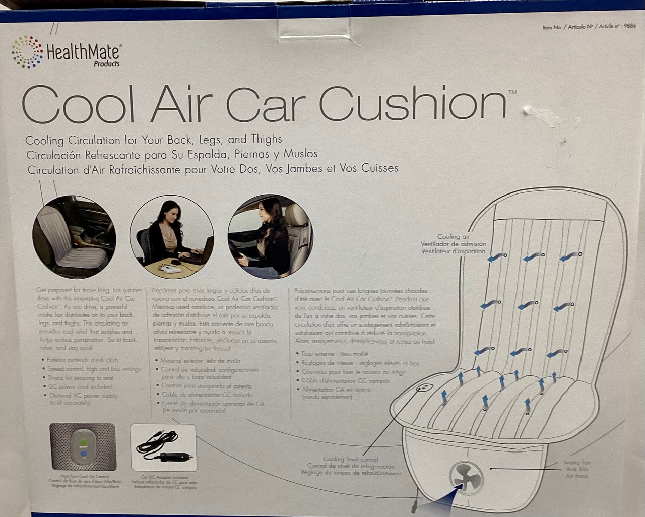 Cool Air Car Cushion