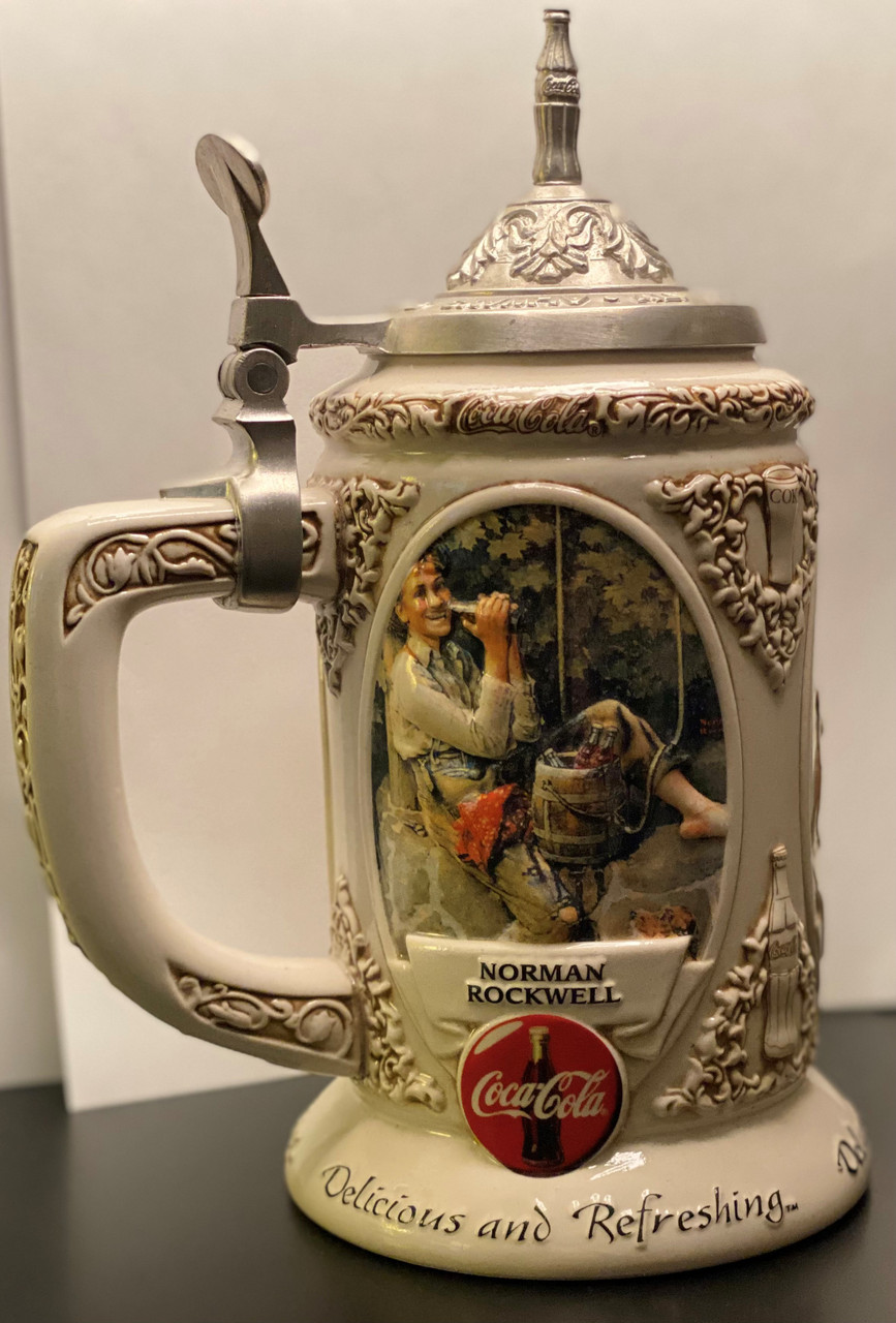 Coca Cola Early Illustrators Stein Series Beer Stein (BK-3)