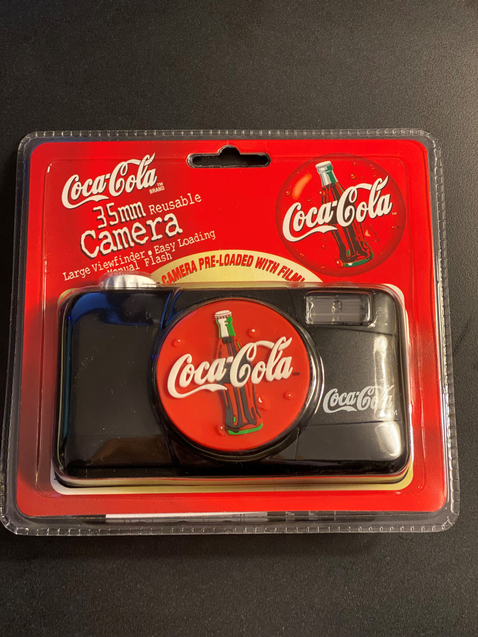 Coca Cola 1999 Vintage Reusable 35 mm Camera (BK-2)