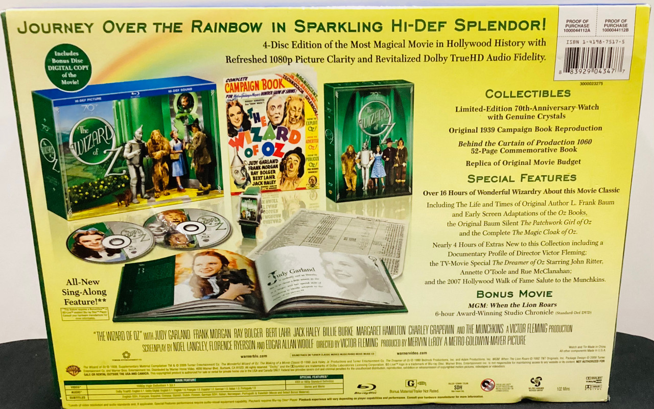 70th Anniversary The Wizard of Oz Ultimate Collector's Edition