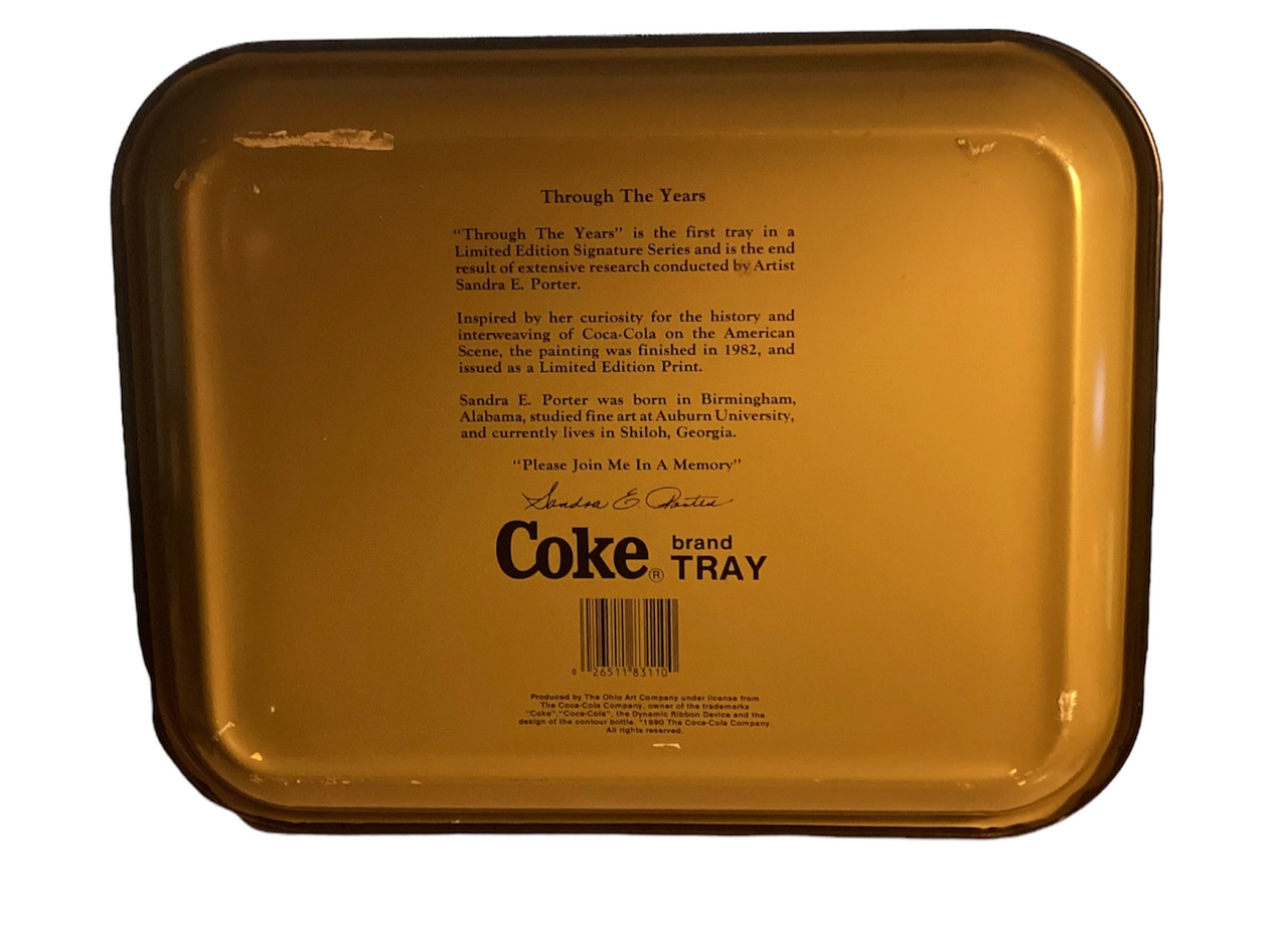 Two Coca Cola Serving Trays-Set 1C