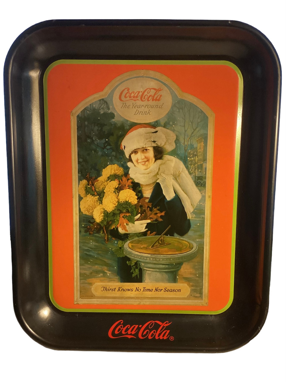 Two Coca Cola Serving Trays-Set 1C