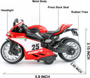 Gilumza Pull Back Motorcycle Toy (D25)