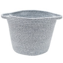 Gray Fabric Basket  (RBay5-D)