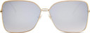 Sojos Classic Square Oversized Sunglasses  (F5)