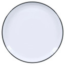 Bia Cordon Bleu Black Stackable Salad Plates  Set of 4 (Bay 26-L)
