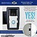 DoorbellBoa Anti-Theft Video Doorbell Door Mount, No Tools or Installation, Mounts Securely in Seconds (Bay 8-E)