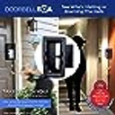 DoorbellBoa Anti-Theft Video Doorbell Door Mount, No Tools or Installation, Mounts Securely in Seconds (Bay 8-E)