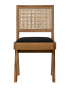 Noir Contucius Teak Chair (Bay 10/11-A)