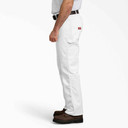 Dickies White Utility Painter's Relaxed Fit Size  34X30 (Bay 3-C)