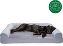FurHaven Plush & Suede Full Support Orthopedic Sofa Dog Bed (RBay5-A)
