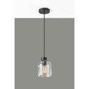 Bristol 1 Light Pendant - Black