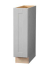 Hampton Bay Shaker 9 in. W x 24 in. D x 34.5 in. H Assembled Base Kitchen Cabinet in Dove Gray (RBay3-A)