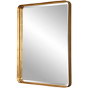 Crofton 40 X 30 inch Antiqued Gold Leaf Mirror (RBay2-A)