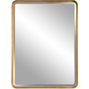 Crofton 40 X 30 inch Antiqued Gold Leaf Mirror (RBay2-A)