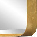 Crofton 40 X 30 inch Antiqued Gold Leaf Mirror (RBay2-A)