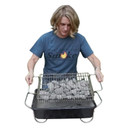 Raptor Grilling Large Portable Outdoor Charcoal Grill – Black (Bay 12-E)