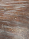 Rustic Brown Distressed Wood Side Table with Drawer  (AS/IS) (Floor)