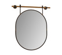 Cooper Oval Wall Mirror (RBay3-B)