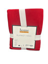 Red Home Design King Size Blanket (M Bay 1-B)