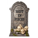 3-ft Lighted Blow Mold Skulls Tombstone (RBay 1-B)