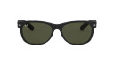 Ray-Ban RB2132 New Wayfarer Classic Sunglasses w/ Case – Black and Green Lenses (Used) (Case)