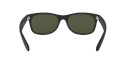 Ray-Ban RB2132 New Wayfarer Classic Sunglasses w/ Case – Black and Green Lenses (Used) (Case)