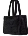 Kate Spade New York Ellie Faux Fur Large Tote – Black (Case)