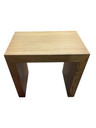 24" Mayfair Square Side Table - Umber - (Used) AS/IS -Floor Model Display
