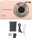 Better Life Pink 1080P 44MP HD Digital Camera (Case)