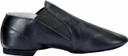Dynadans Black Leather Girls Slip-On Shoes – Big Kids Size 7M
