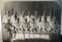 Vintage Large Glass Plate Negative #2 Group Of Men (BK-4)