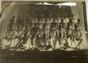 Vintage Large Glass Plate Negative #3  Group of 30 Men (BK-4)