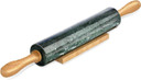 Koville French  Rolling Pin - Green Marble