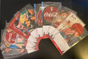 2000 Coca Cola Miniature Magnetic Calendars- Set of 10