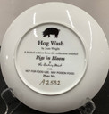 Danbury Mint "Pigs in Bloom" Set of 6 Plates (BK-3)