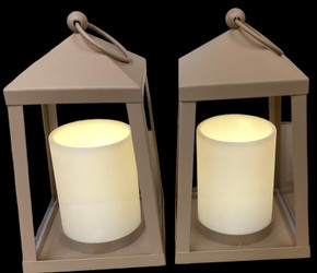 LED Candle Accent Lights--Set of 2 Bay 1-D