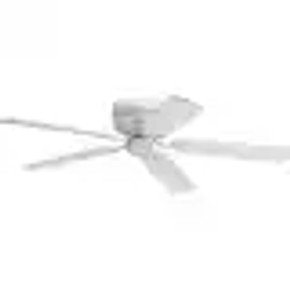 52" Hugger 5 Blade White Flush Mount Indoor Ceiling Fan (RBay2-A)