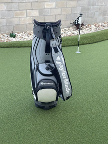 TaylorMade Gray/White Golf Staff Bag (RBay4-A)