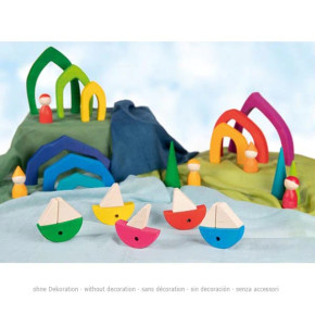 Goki Puzzle and Building Block Set Shape Sorting Game (Bay 5- A)