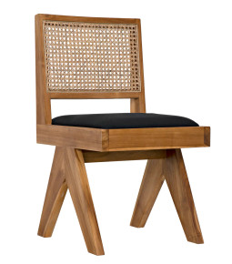 Noir Contucius Teak Chair (Bay 10/11-A)