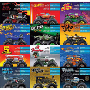 Monster Trucks Ultimate Chaos! Diecast Car 12-Pack (Bay 9-D)