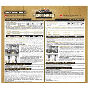 Spectracide Terminate 5 Replacement Termite Detection & Killing Stakes (Bay 16-B)